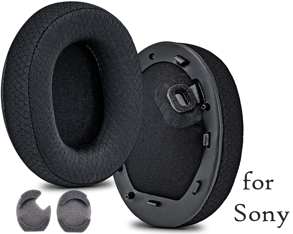 Replacement Earpads for Sony WH 1000XM4 Headphones Memory Foam