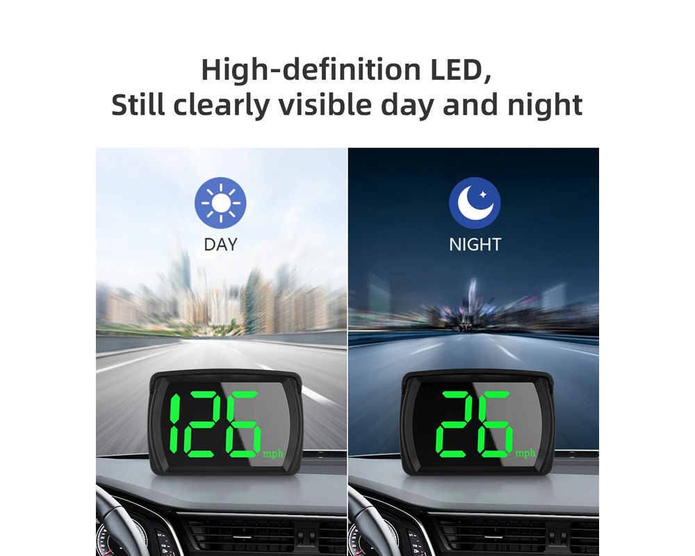 Car GPS Speedometer Hud Heads Up Display