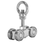 4 Wheel Unistrut Trolley Rollers Stainless Steel Track Roller Assembly