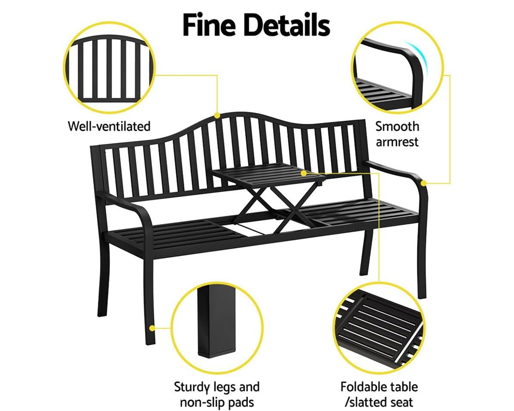 Garden Bench Wooden Patio Garden Bench
