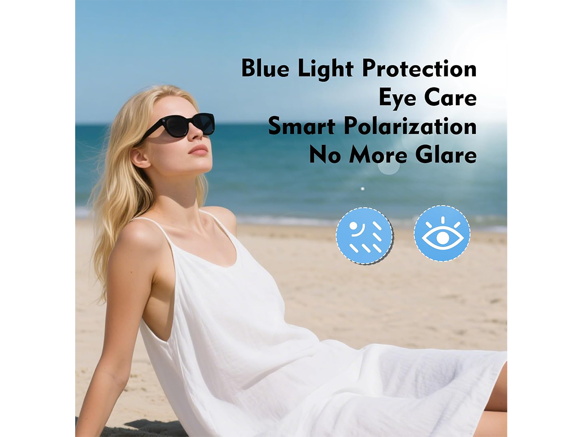 5MP Smart Camera Glasses with 4K