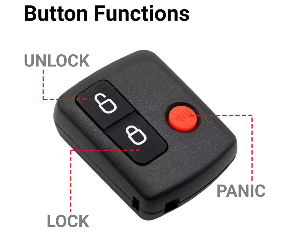 Remote Control for Ford BA BF Series 3