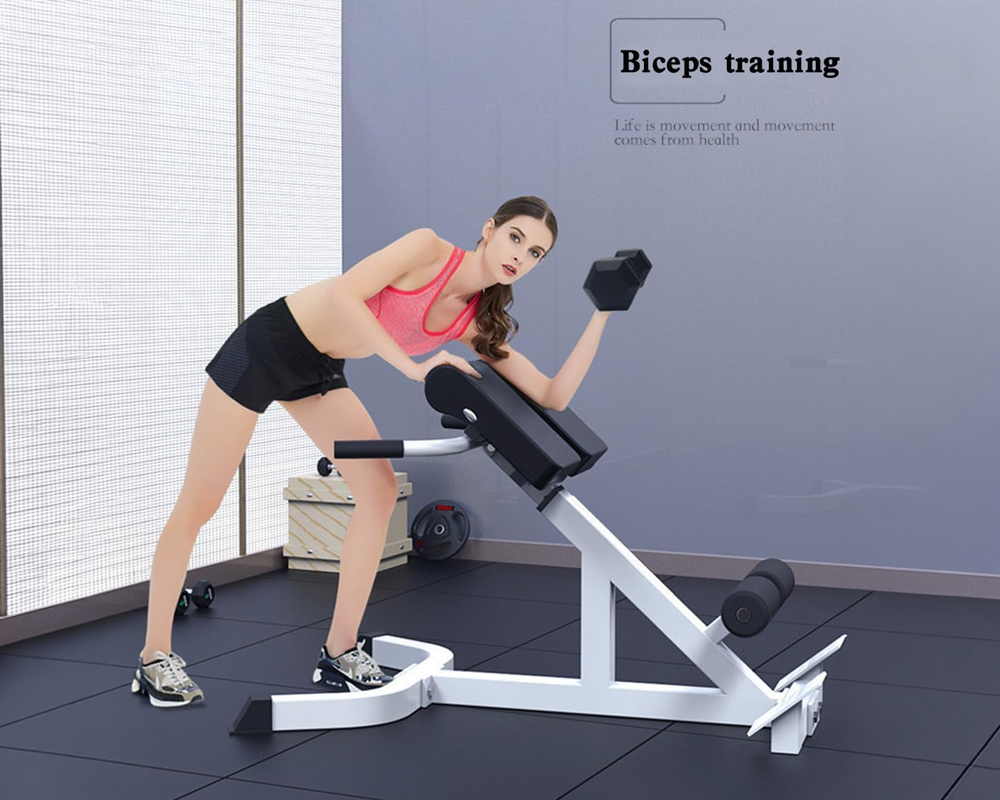 Adjustable Roman Chair Hyperextension Bench