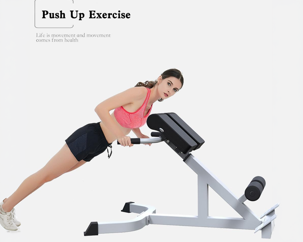 Adjustable Roman Chair Hyperextension Bench