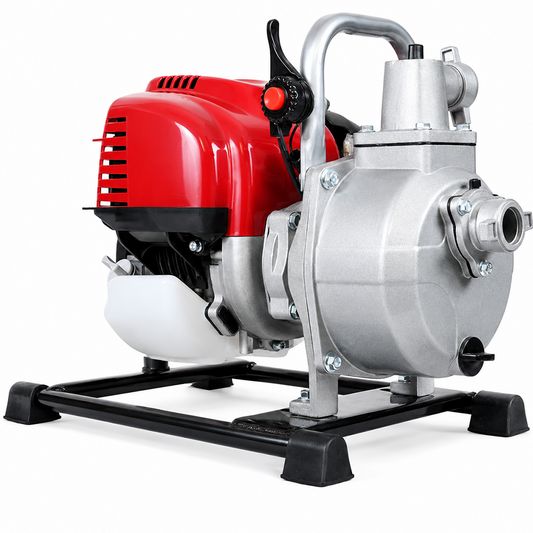 Portable Petrol Water Pump 1 Inch 4 Stroke 1.6HP Water Transfer Pump