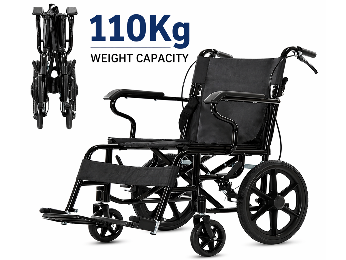 Lightweight Folding Wheelchair 16inch