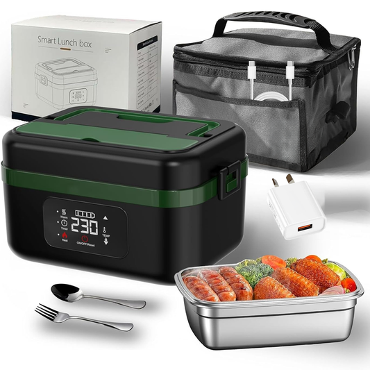 Portable Self Heating Electric Lunch Box Food Warmer