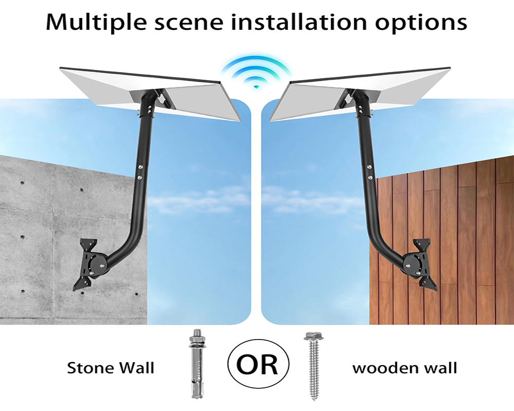 Starlink Gen 3 Mount, 360 Rotatable Roof & Wall Mount for V3 Starlink