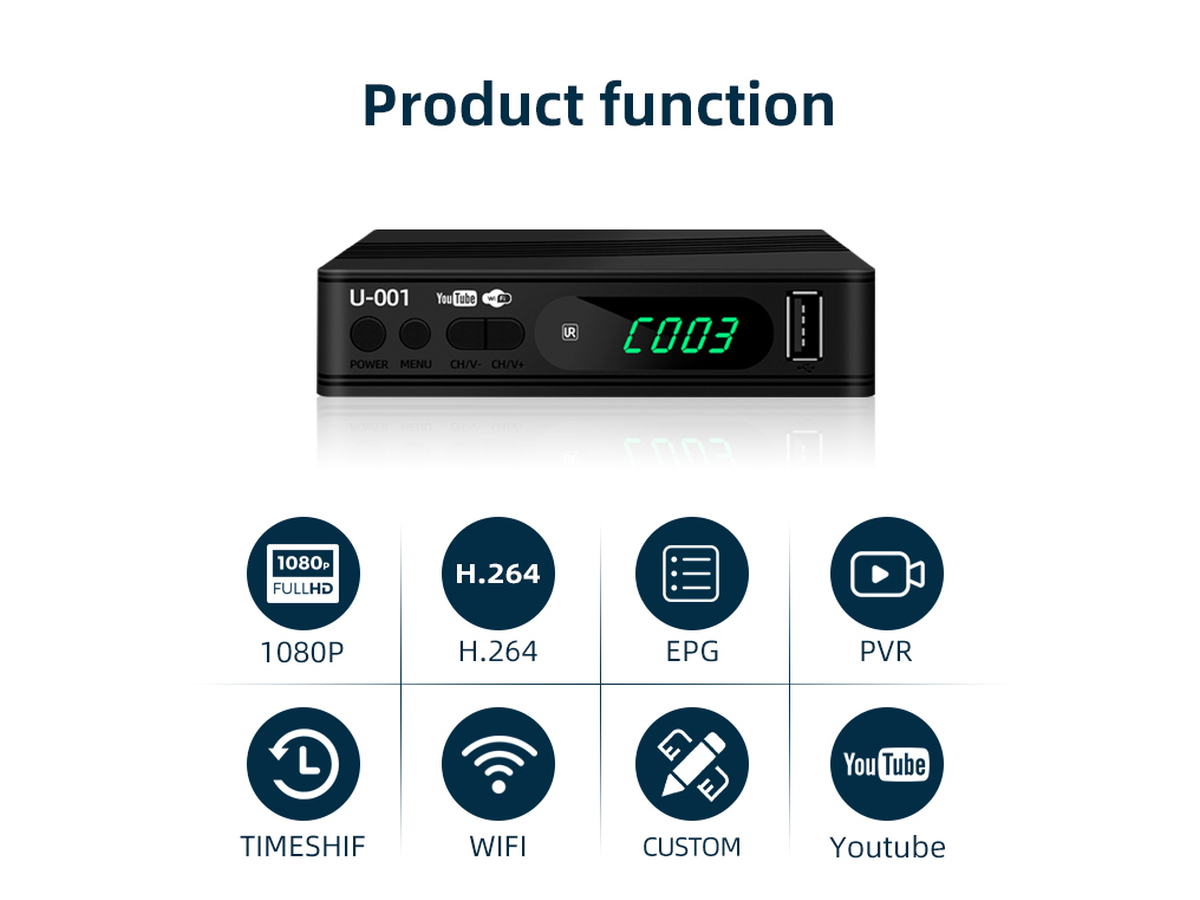 Digital Terrestrial TV Receiver U-001