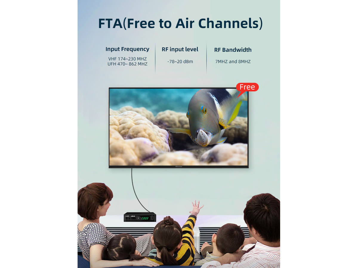 Digital Terrestrial TV Receiver U-001