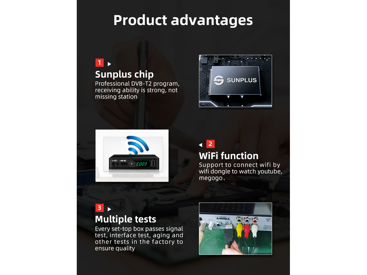 Digital Terrestrial TV Receiver U-001