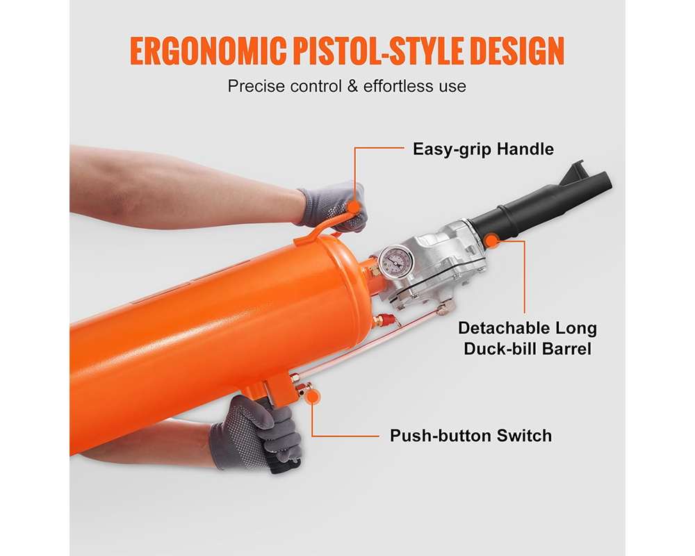 Tire Bead Cannon 8L 120 PSI Air Bead Blaster