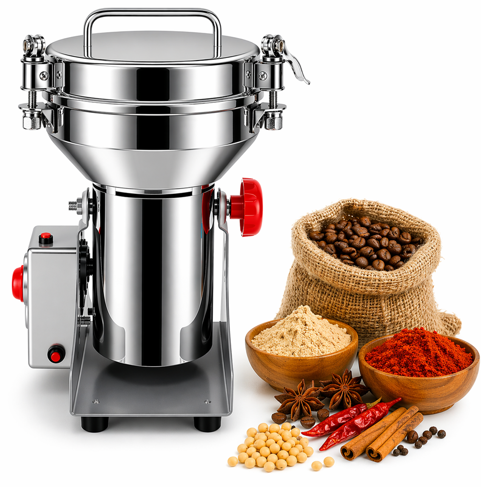 Electric Coffee Grinder Machine 500g Grain Mill Grinder