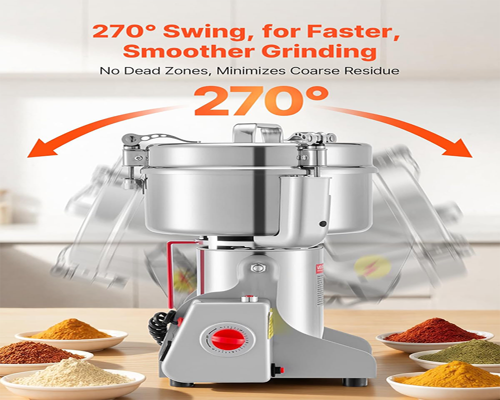 Electric Coffee Grinder Machine 500g Grain Mill Grinder