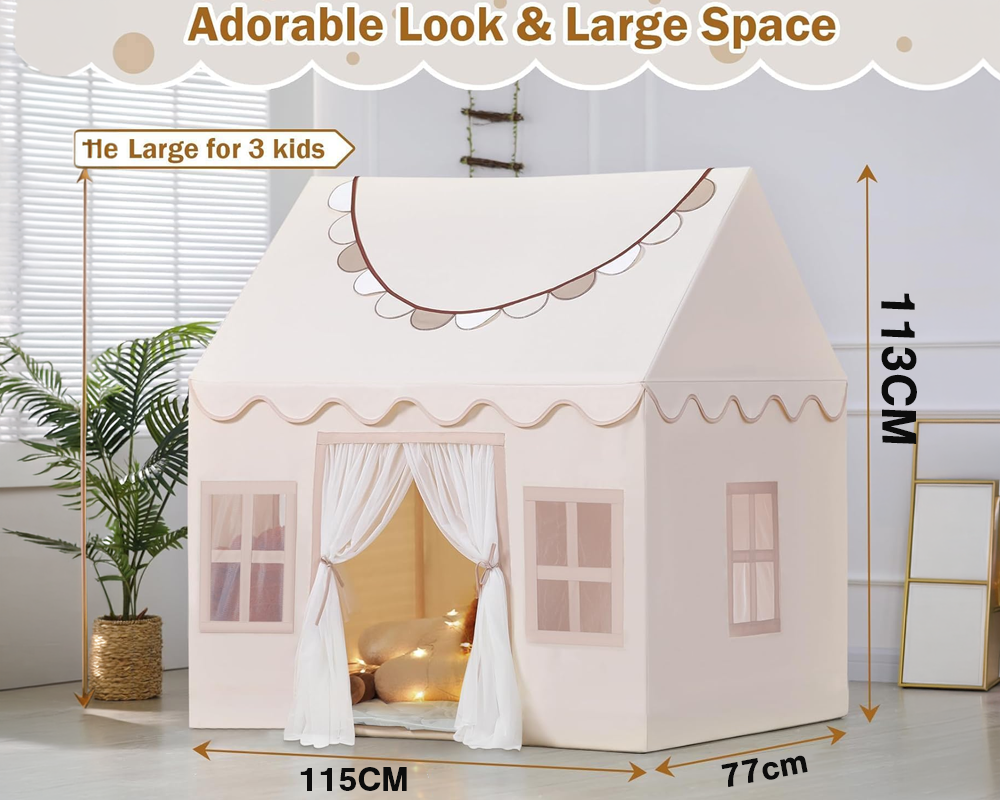 Play Tent Playhouse Indoor Play Tent with Mat