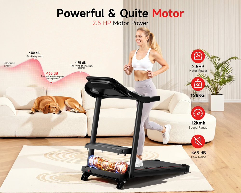 Incline Folding Treadmill Home Running Treadmill