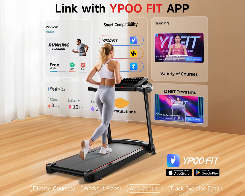 Incline Folding Treadmill Home Running Treadmill