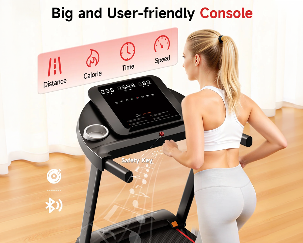Incline Folding Treadmill Home Running Treadmill