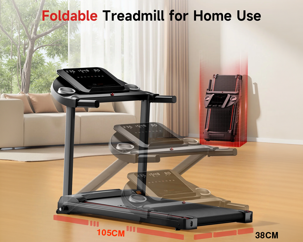 Incline Folding Treadmill Home Running Treadmill