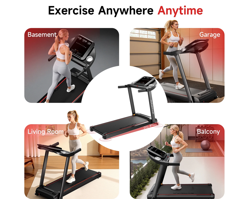 Incline Folding Treadmill Home Running Treadmill