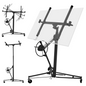 Drywall Panel Lifter 11Ft Plasterboard Installation Hoist Drywall Sheet Lift