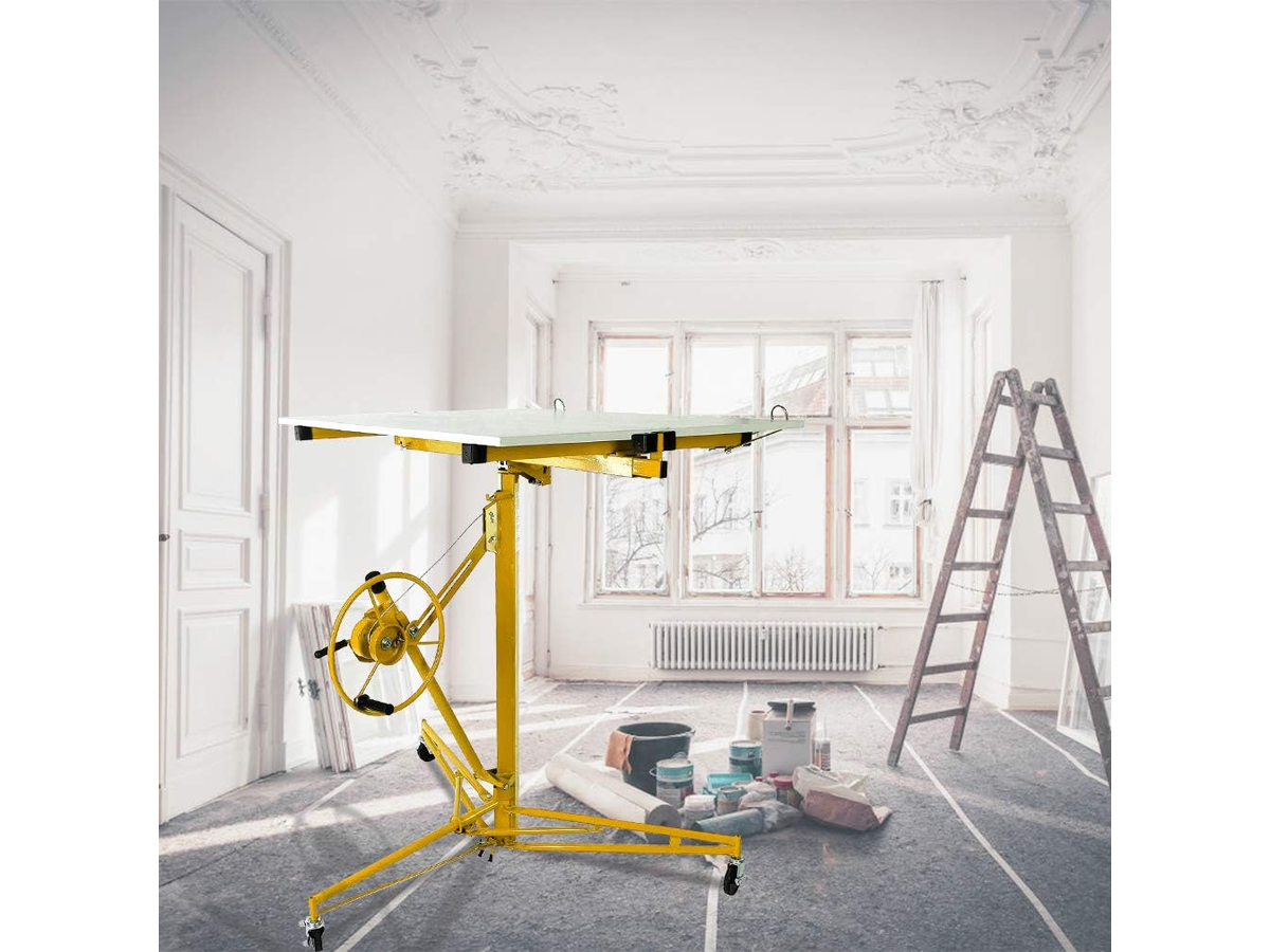 Drywall Panel Lifter 16FT Heavy Duty Plasterboard Hoist