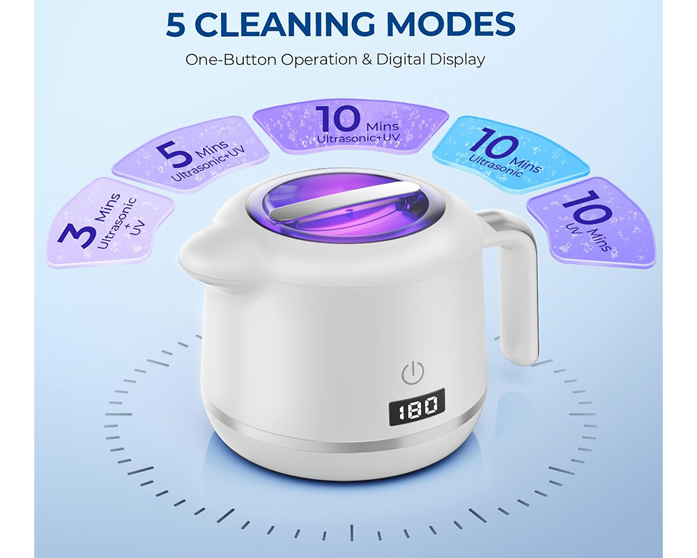 Dental Ultrasonic Retainer Cleaner Machine