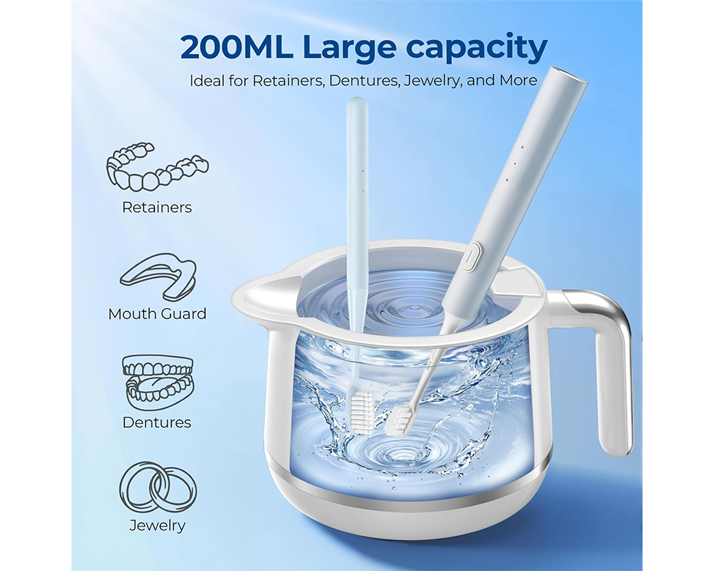 Dental Ultrasonic Retainer Cleaner Machine