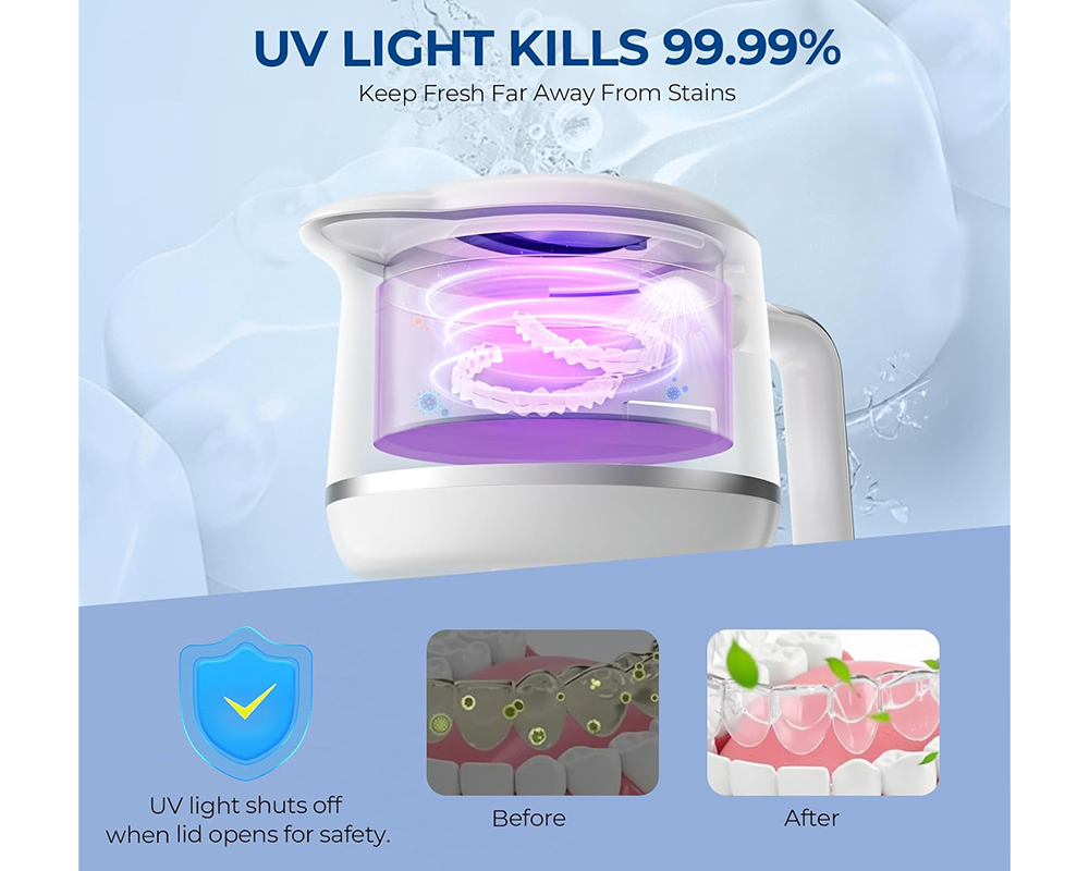 Dental Ultrasonic Retainer Cleaner Machine