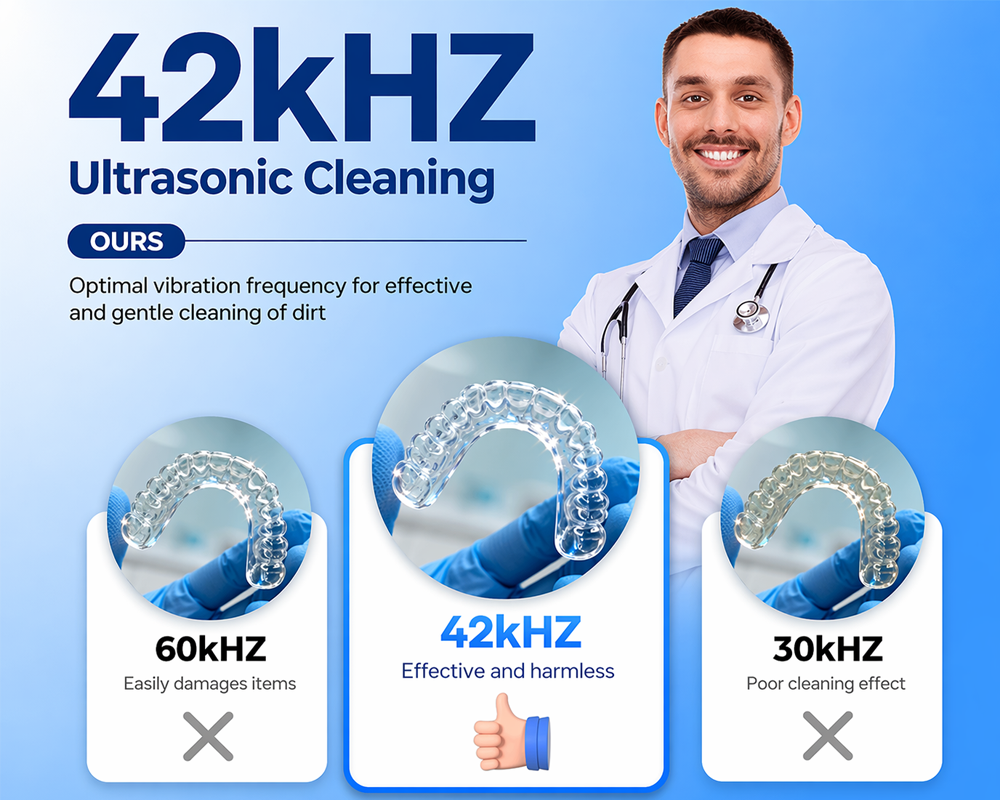 Dental Ultrasonic Retainer Cleaner Machine