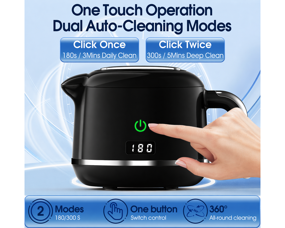 Dental Ultrasonic Retainer Cleaner Machine