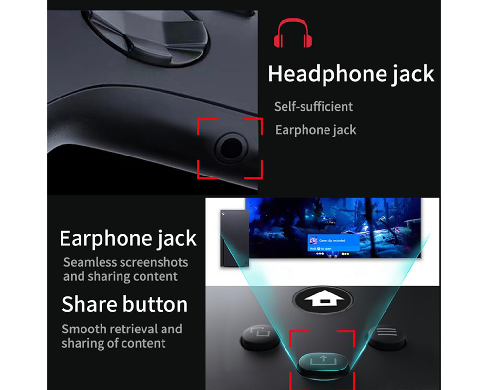 Wireless Xbox Controller 2.4G Gaming Controller for Xbox