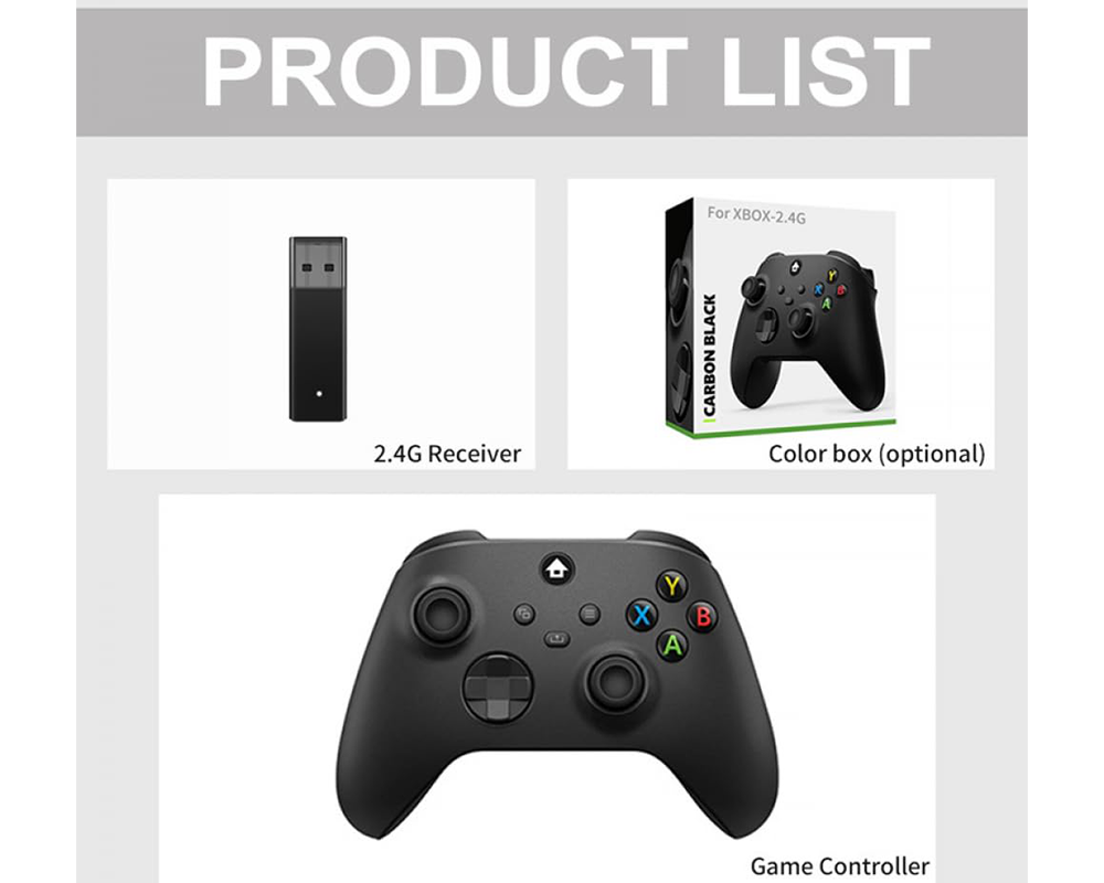 Wireless Xbox Controller 2.4G Gaming Controller for Xbox