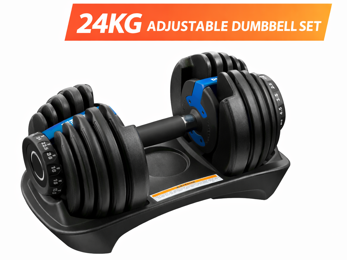 48kg Smart Adjustable Weights Dumbbell Set