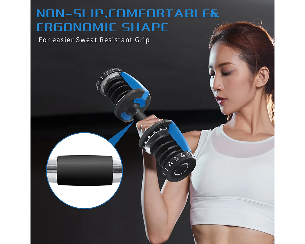 48kg Smart Adjustable Weights Dumbbell Set