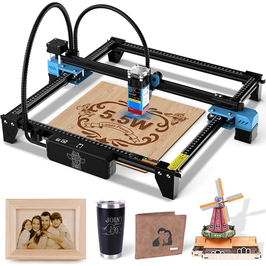 Laser Engraver DIY Engraving Machine – High Precision Laser Engraver for Wood, Metal Acrylic