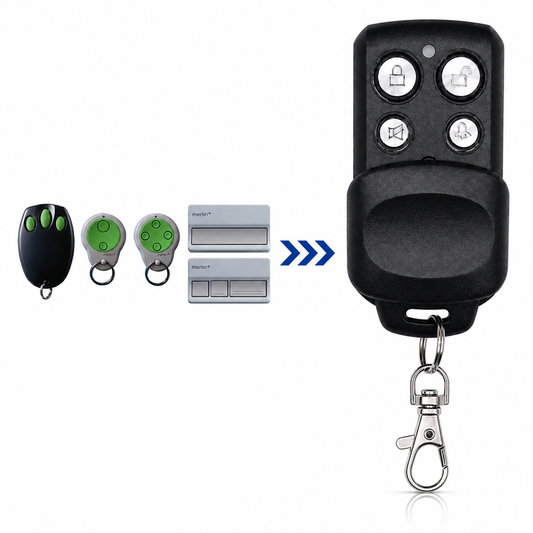 Merlin + Garage Door Remote CM842 CM844 C940 C945 Replacement