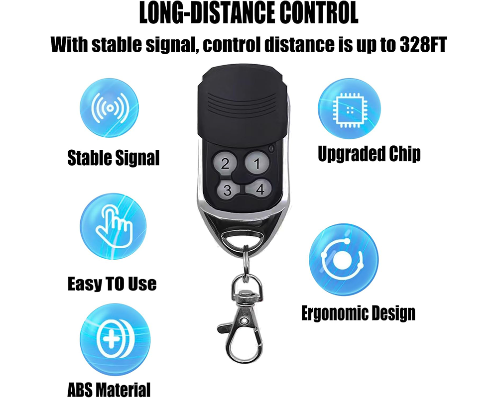 PTX5 V2 TrioCode 128 Garage Remote ATA Garage Door Gate Remote Control Replacement