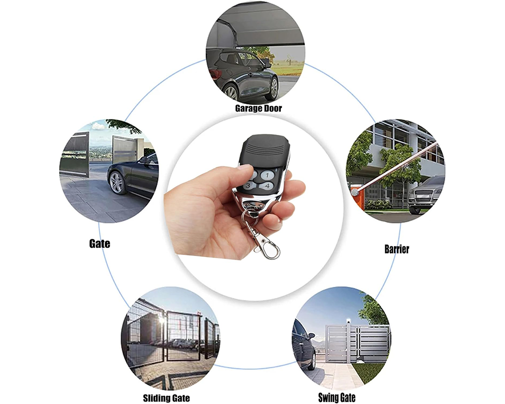 PTX5 V2 TrioCode 128 Garage Remote ATA Garage Door Gate Remote Control Replacement