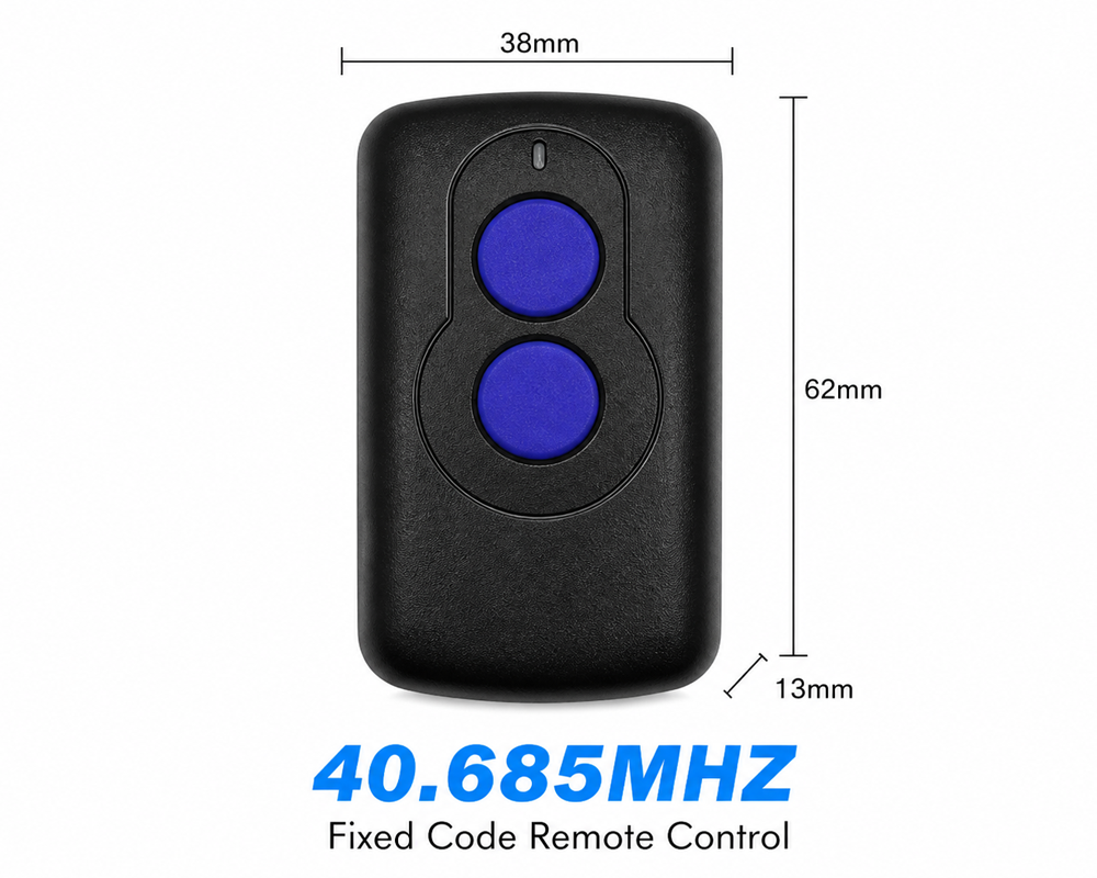 Merlin M802 Garage Door Remote 40.685MHz Compatible Replacement Remote Control