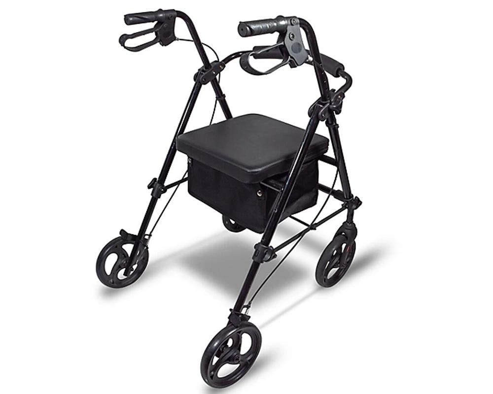 Foldable Mobility Walker with Seat