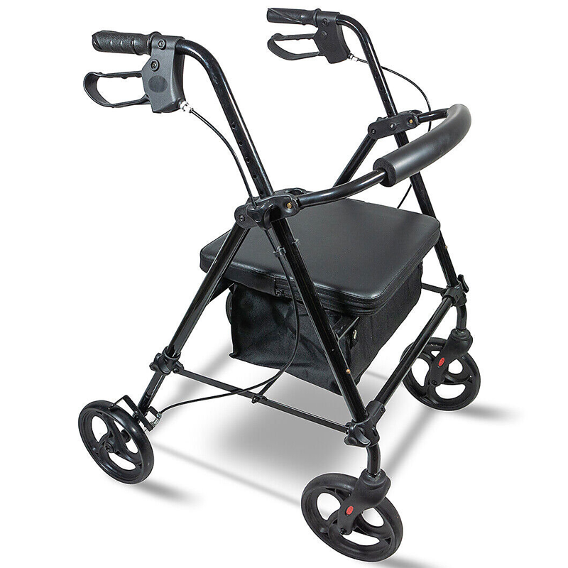 Foldable Mobility Walker with Seat