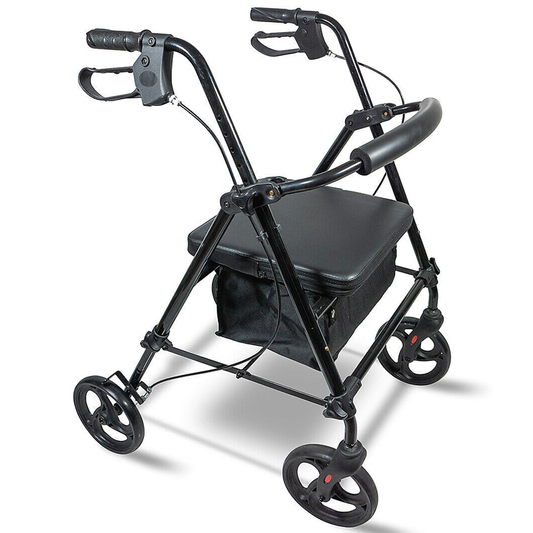 Foldable Mobility Walker with Seat