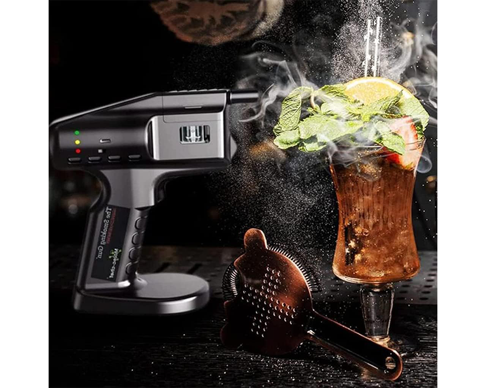 Cocktail Bubble Maker Kit – Smoke Bubble Infuser for Drinks & Food Presentation