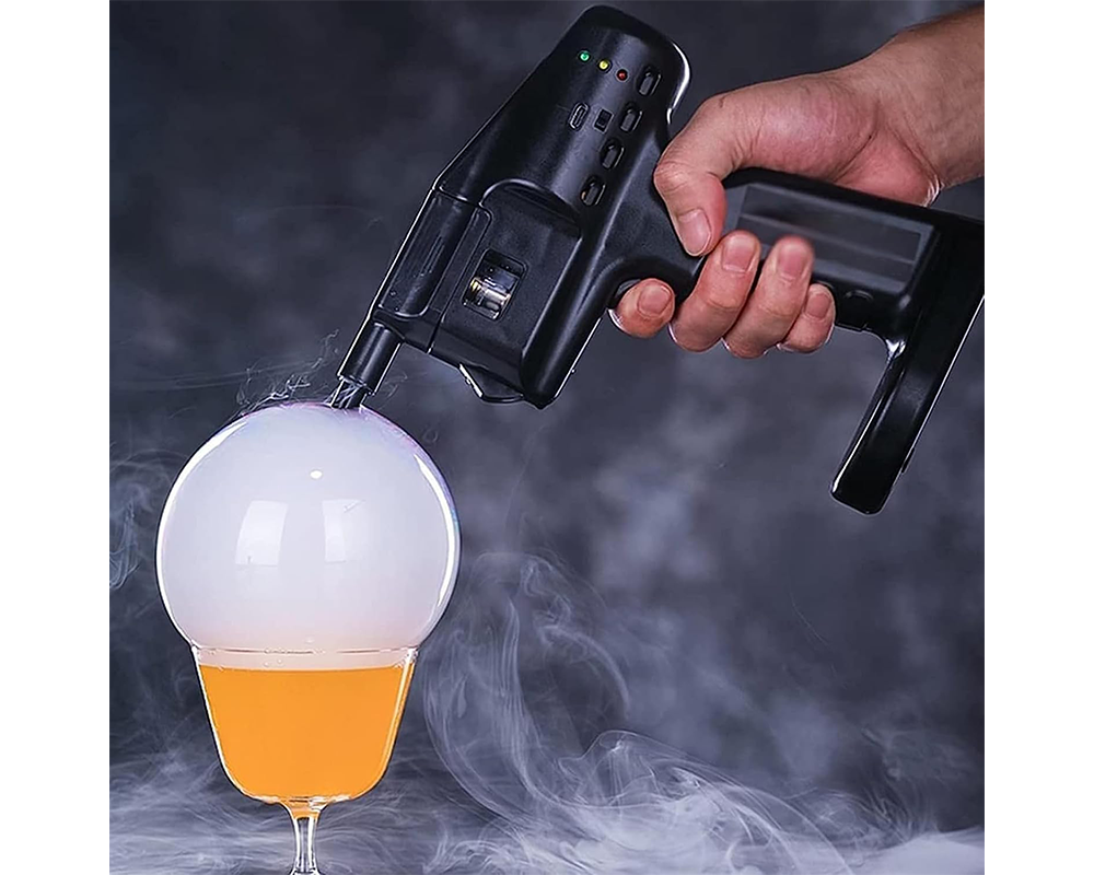 Cocktail Bubble Maker Kit – Smoke Bubble Infuser for Drinks & Food Presentation