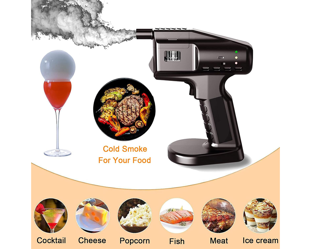 Cocktail Bubble Maker Kit – Smoke Bubble Infuser for Drinks & Food Presentation