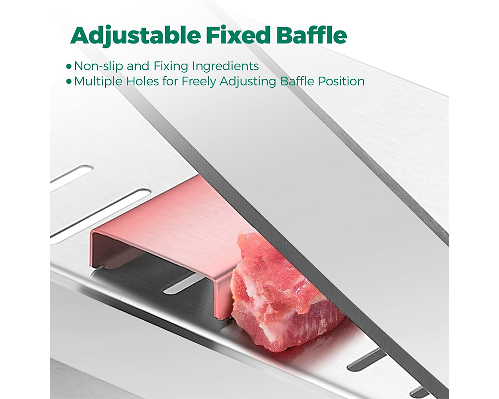 Manual Meat Cutter Stainless Steel Manual Meat Cutter for Kitchen Use