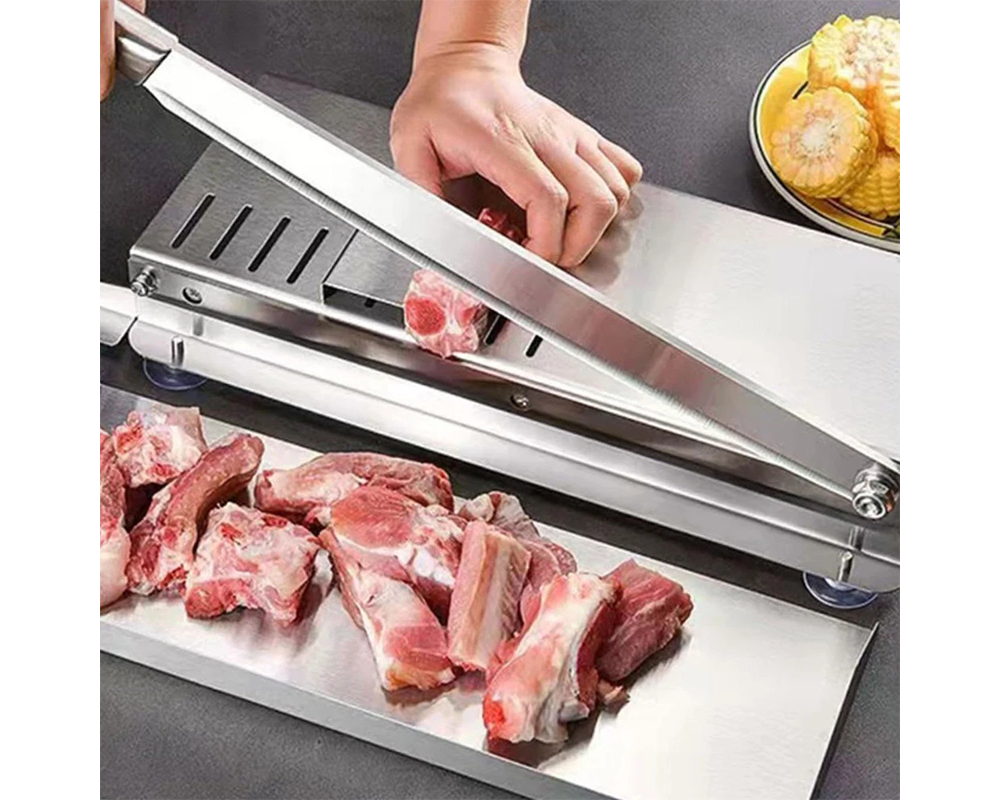 Manual Meat Cutter Stainless Steel Manual Meat Cutter for Kitchen Use