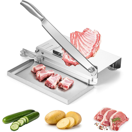 Manual Meat Cutter Stainless Steel Manual Meat Cutter for Kitchen Use