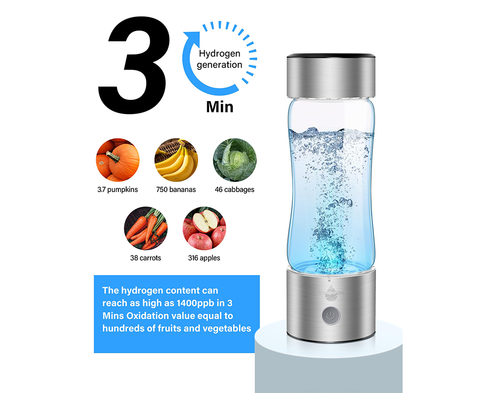 Hydrogen Water Bottle Generator Advanced Hydrogen Water Bottle